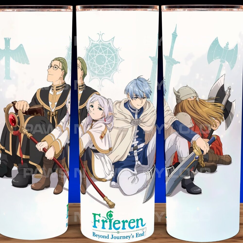 Frieren Beyond Journey's End Anime Cup Mug Tumbler 20oz